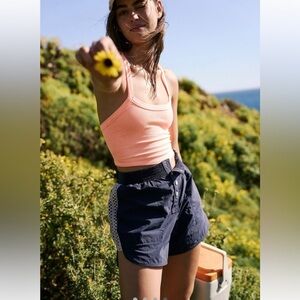 Free People NWT Underdog Shorts Size Small in Midnight Navy